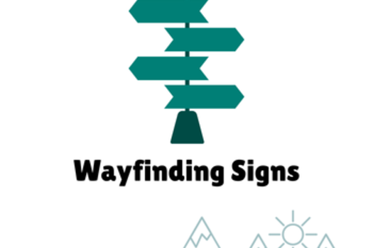 Help visitors find parking, trailheads, harbor areas, terminals, and town.