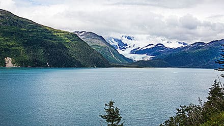 View of Whittier Glacier